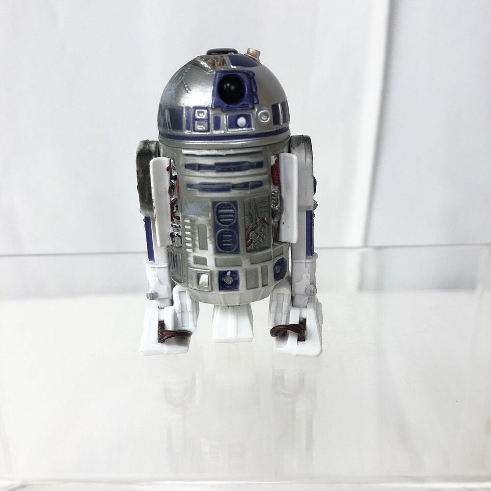 Star Wars R2-D2 Yavin Battle Damage Legacy 3.75 Droid Factory WalMart